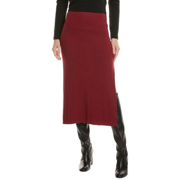 Bella Dahl Dresses & Skirts - Bella Dahl Womens Rib Skirt, Red